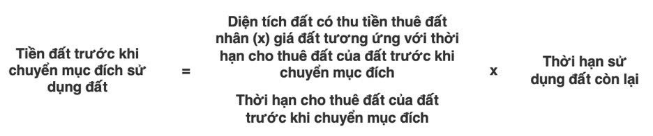 Cách tính tiền sử dụng đất khi chuyển đổi đất nông nghiệp khi lên thổ cư