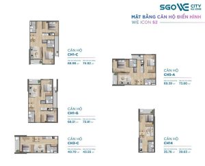 Thiết kế căn hộ SGO We City Hạ Long