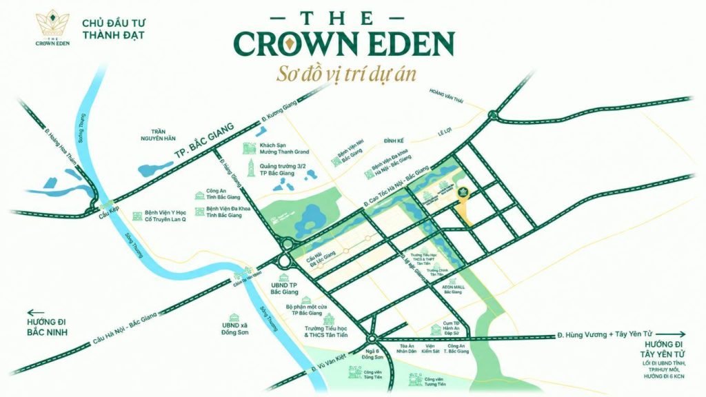 Vị trí The Crown Eden